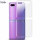 Комплект защитных пленок (на экран и заднюю панель) IMAK Soft Clearer Hydrogel Film для Samsung Galaxy Flip (213800). Фото 5 из 14