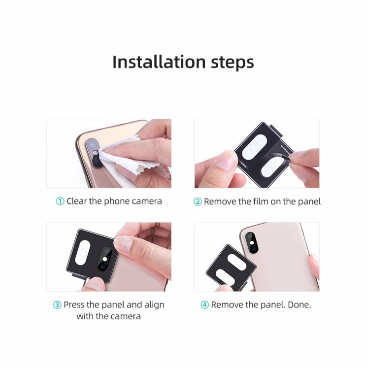 Комплект защитных пленок на камеру NILLKIN Ultra Clear для Samsung Galaxy Note 10+ (N975) : фото 14 из 15