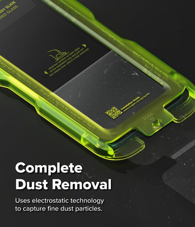 Комплект защитных стекол (2шт) Ringke Easy Slide Tempered Glass для Xiaomi 17 Ultra (8800328818996): фото 5 из 18