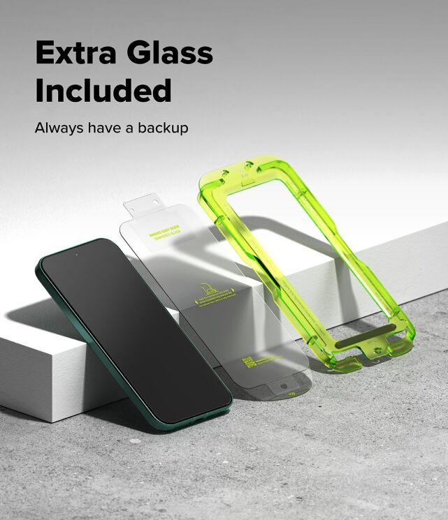 Комплект защитных стекол (2шт) Ringke Easy Slide Tempered Glass для Xiaomi 17 Ultra (8800328818996): фото 6 из 18