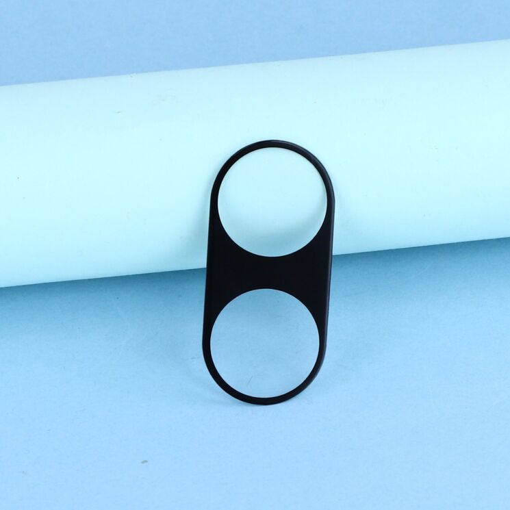 Комплект защитных стекол на заднюю камеру Deexe Black Lens Protector для Xiaomi Poco X8 Pro Max - Black: фото 4 из 6