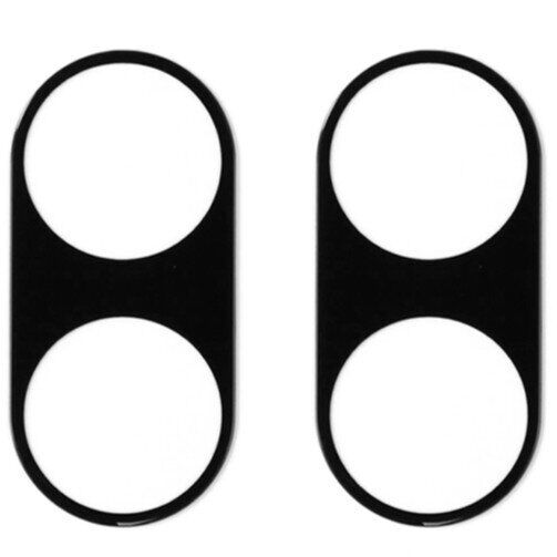 Комплект защитных стекол на заднюю камеру Deexe Black Lens Protector для Xiaomi Poco X8 Pro Max - Black: фото 2 из 6