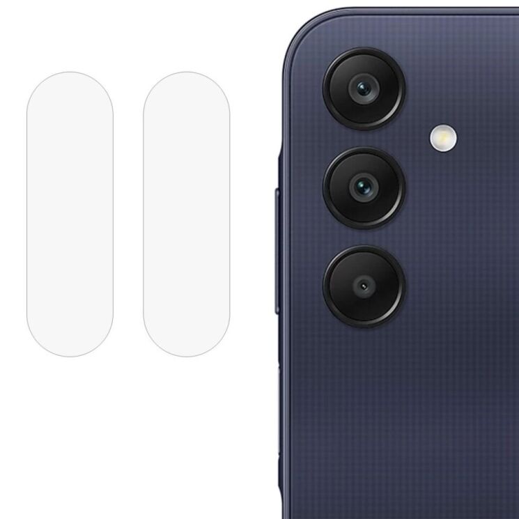 Комплект защитных стекол на заднюю камеру Deexe Camera Lens Protector для Samsung Galaxy A36 (A366): фото 1 из 5
