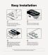 Комплект защитных стекол Ringke Camera Lens Frame Glass для Samsung Galaxy S24 FE (S721) 8800274964792 - Black (375112B). Фото 15 из 17