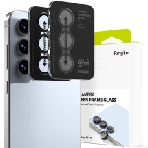 Комплект защитных стекол Ringke Camera Lens Frame Glass для Samsung Galaxy S24 FE (S721) 8800274964792 - Black: фото 1 из 17