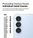 Комплект защитных стекол Ringke Camera Lens Frame Glass для Samsung Galaxy S24 FE (S721) 8800274964792 - Black (375112B). Фото 7 из 17