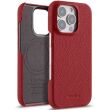 Кожаный чехол MELKCO Leather Case для Apple iPhone 16 Pro Max - Red (360424R)