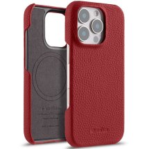 Кожаный чехол MELKCO Leather Case для Apple iPhone 16 Pro Max - Red: фото 1 из 5