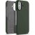 Шкіряний чохол MELKCO Leather Case для Apple iPhone 16 - Dark Green: фото 1 з 5