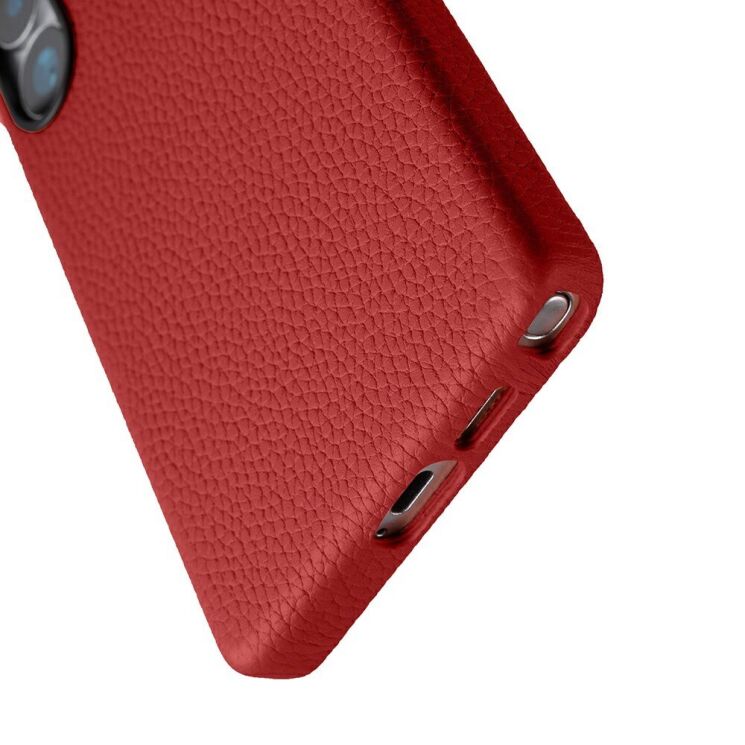 Кожаный чехол MELKCO Leather Case Magnetic для Samsung Galaxy S25 Ultra (S938) - Red: фото 4 из 10