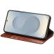 Кожаный чехол QIALINO Classic Case для Samsung Galaxy S25 Edge (S937) - Brown (377558Z). Фото 3 из 13
