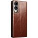 Кожаный чехол QIALINO Classic Case для Samsung Galaxy S25 Edge (S937) - Brown (377558Z). Фото 5 из 13