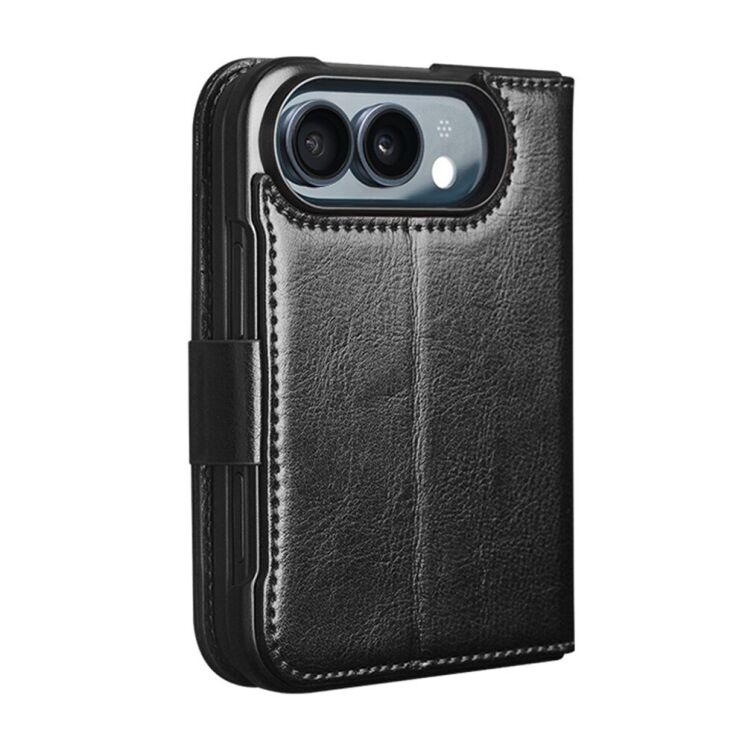 Кожаный чехол QIALINO Classic Case (FF) для iPhone Duo - Black (435011B) Кожаный чехол QIALINO Classic Case (FF) для iPhone Duo - Black: фото 5 из 5