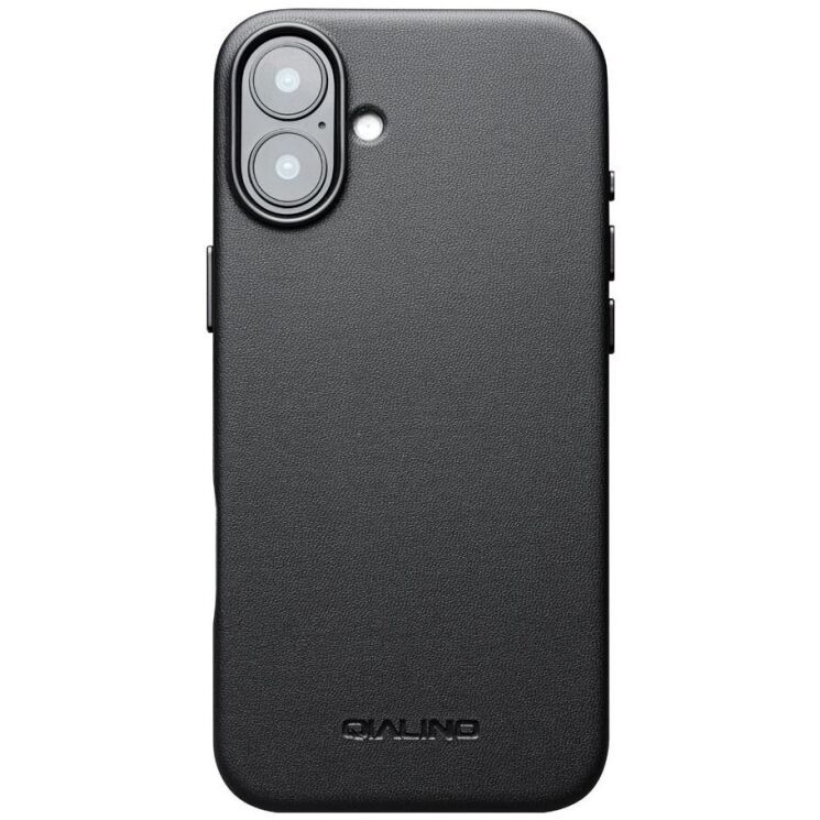 Захисний чохол QIALINO Classic Cover (with MagSafe Support) для Apple iPhone 16 Plus - Black: фото 4 з 10