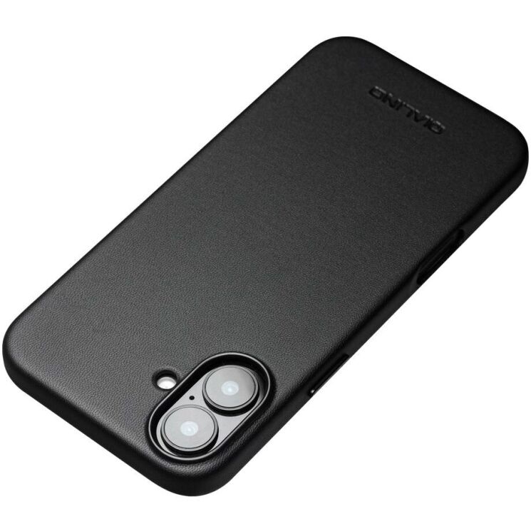 Захисний чохол QIALINO Classic Cover (with MagSafe Support) для Apple iPhone 16 Plus - Black: фото 5 з 10