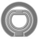 Магнітне кільце-тримач LEREACH LRFP-04 - Titanium Silver (982619S). Фото 3 з 11