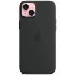 Оригинальный чехол Silicone Case with MagSafe для Apple iPhone 15 Plus (MT103) - Black (339765B)