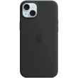 Оригінальний чохол Silicone Case with MagSafe для Apple iPhone 15 Plus (MT103) - Black (339765B)