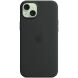 Оригинальный чехол Silicone Case with MagSafe для Apple iPhone 15 Plus (MT103) - Black (339765B). Фото 3 из 5