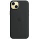 Оригинальный чехол Silicone Case with MagSafe для Apple iPhone 15 Plus (MT103) - Black (339765B). Фото 2 из 5