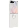 Оригінальний чохол Silicone Ring Magnet для Samsung Galaxy Flip 8 (EF-EF776CWEGUA) - White (423540W)