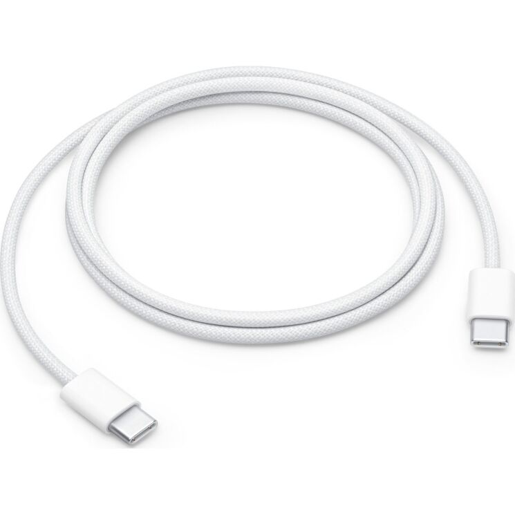 Оригинальный кабель Apple Type-C to Type-C (60W, 1m) MW493ZM/A - White: фото 1 из 2