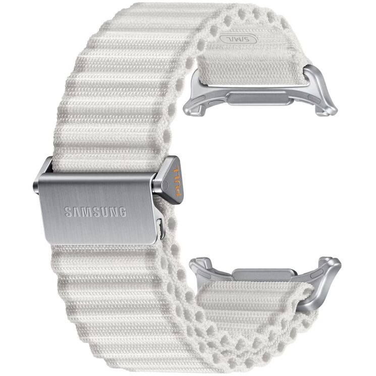 Оригинальный ремешок Trail Band для Samsung Galaxy Watch Ultra (47mm) ET-SVL70MWEGEU - White Sand: фото 1 из 4