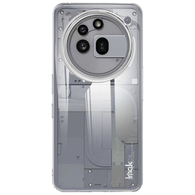 Пластиковый чехол IMAK Crystal II Pro для Nothing Phone (3a) Pro - Transparent: фото 3 из 10
