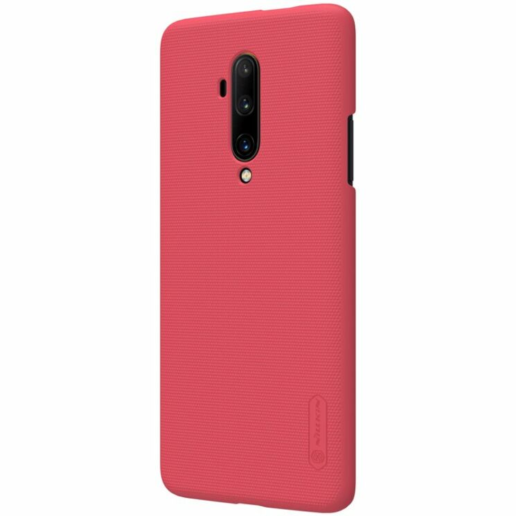 Пластиковий чохол NILLKIN Frosted Shield для OnePlus 7T Pro - Red: фото 4 з 20