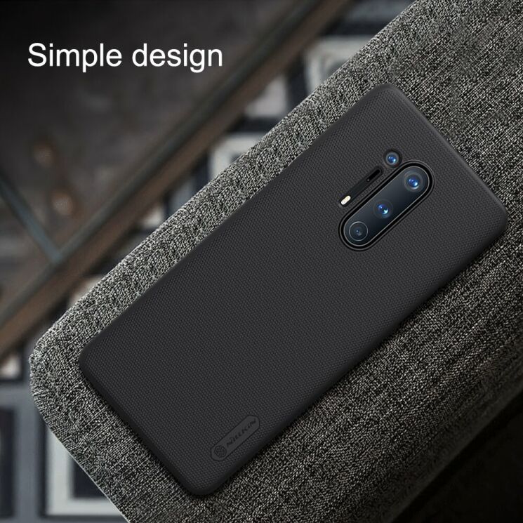 Пластиковый чехол NILLKIN Frosted Shield для OnePlus 8 Pro - Green: фото 11 из 19