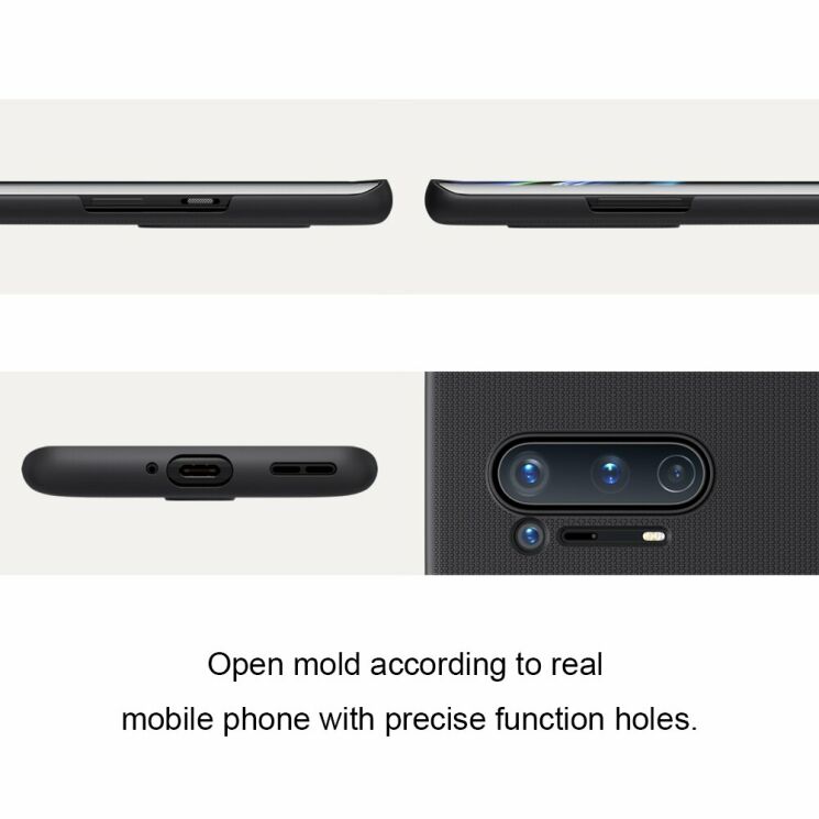 Пластиковый чехол NILLKIN Frosted Shield для OnePlus 8 Pro - Green: фото 14 из 19