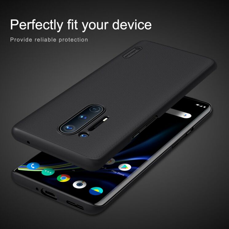 Пластиковый чехол NILLKIN Frosted Shield для OnePlus 8 Pro - Green: фото 17 из 19