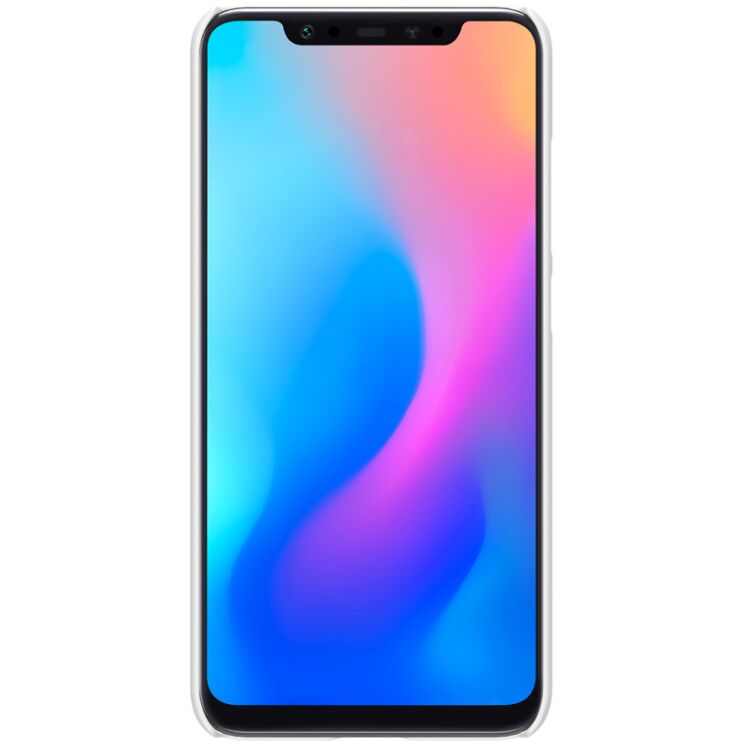 Пластиковый чехол NILLKIN Frosted Shield для Xiaomi Mi 8 - White: фото 3 из 13