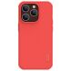 Пластиковый чехол NILLKIN Frosted Shield Pro для Apple iPhone 14 Pro - Red (301371R). Фото 1 из 11