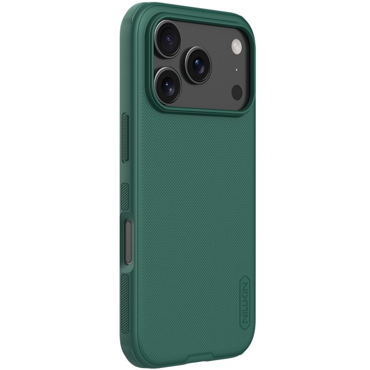 Пластиковий чохол NILLKIN Frosted Shield Pro для Apple iPhone 17 Pro - Green: фото 2 з 18