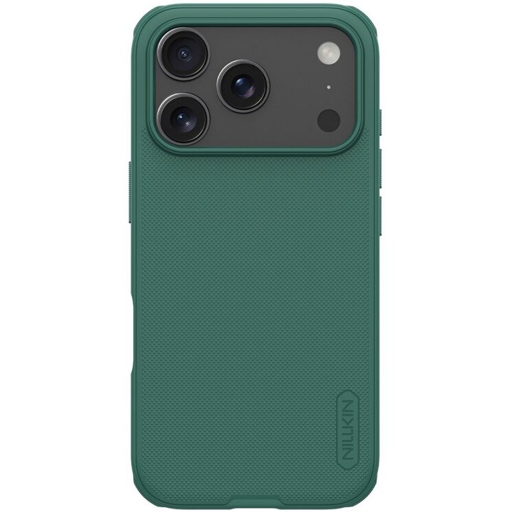 Пластиковий чохол NILLKIN Frosted Shield Pro для Apple iPhone 17 Pro - Green: фото 1 з 18