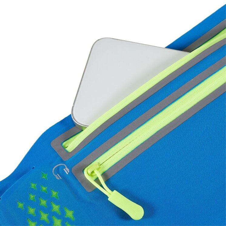 Поясная сумка Deexe Running Belt - Dark Blue: фото 4 из 7
