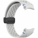 Ремінець Deexe Astra Strap для Samsung Galaxy Watch 4 / 4 Classic / 5 / 5 Pro / 6 / 6 Classic / 7 / FE - Light Grey (358122LH). Фото 3 з 7