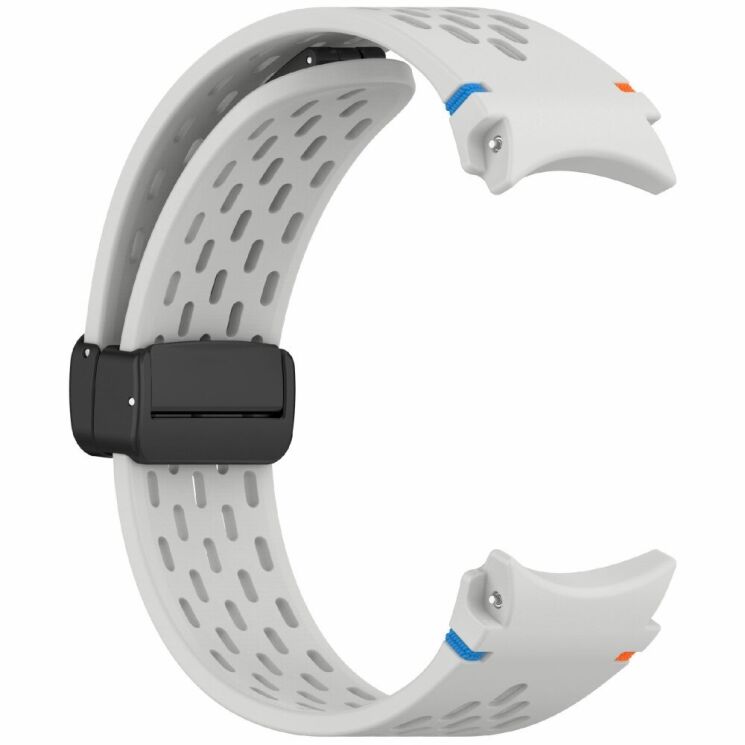 Ремінець Deexe Astra Strap для Samsung Galaxy Watch 4 / 4 Classic / 5 / 5 Pro / 6 / 6 Classic / 7 / FE - Light Grey: фото 3 з 7