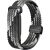 Ремешок Deexe Braided Loop для Google Fitbit Air - Black / Brown: фото 1 из 2