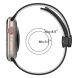Ремешок Deexe Color Soft Line для Apple Watch 42 (Series 10) / 41 / 40 / SE 40 / 38 - Olive Green / Black (303610OB). Фото 7 из 7