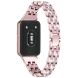 Ремінець Deexe Crystal Design для Samsung Galaxy Fit 3 - Rose Pink (349021RP). Фото 3 з 6