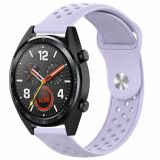 Ремінець Deexe Dot Style для годинників з шириною кріплення 20мм - Purple (895409V)