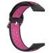 Ремешок Deexe Dual Color для Samsung Galaxy Watch 3 (41mm) - Black / Rose (235406H). Фото 5 из 5