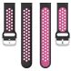 Ремешок Deexe Dual Color для Samsung Galaxy Watch 3 (41mm) - Black / Rose (235406H). Фото 2 из 5