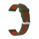 Ремешок Deexe Dual Color для Samsung Galaxy Watch 42mm / Watch 3 41mm - Army Green / Red (116903H). Фото 4 из 4