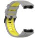 Ремінець Deexe Dual Color для Xiaomi Amazfit T-ReX 3 - Grey / Yellow (382705HY). Фото 4 з 9