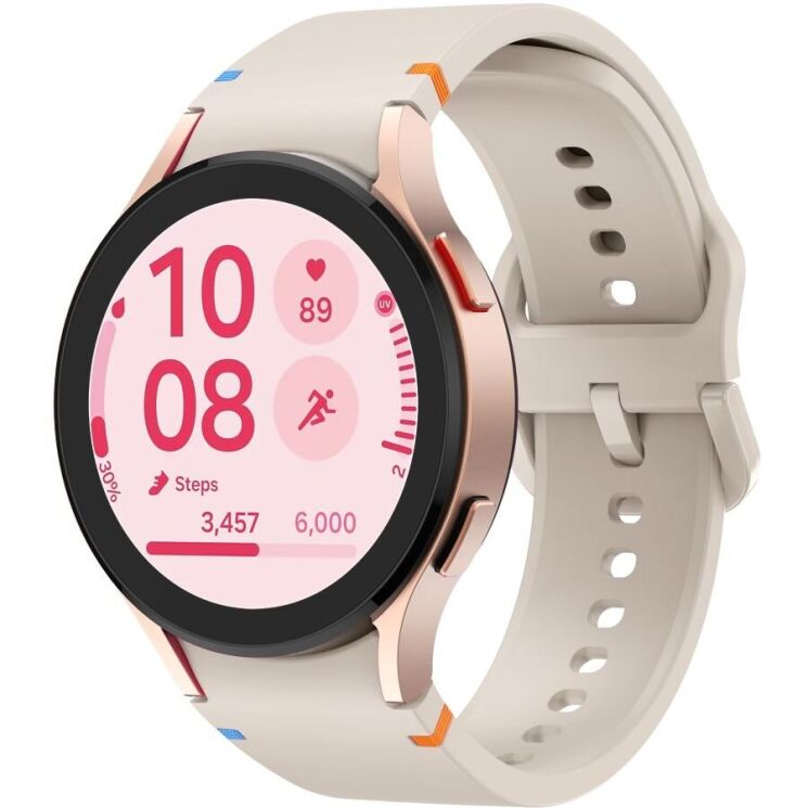 Ремінець Deexe Elino Strap для Samsung Galaxy Watch 4 / 5 / 6 / 7 / FE (40mm) - Starlight: фото 2 з 6