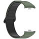 Ремешок Deexe Flexible Fit для Xiaomi Redmi Watch 4 / Mi Smart Band 8 Pro / Band 9 Pro - Black / Green (370308BG). Фото 4 из 6