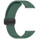 Ремешок Deexe Magnetic Braselet для Samsung Galaxy Fit 3 - Dark Green (349009DG). Фото 4 из 9